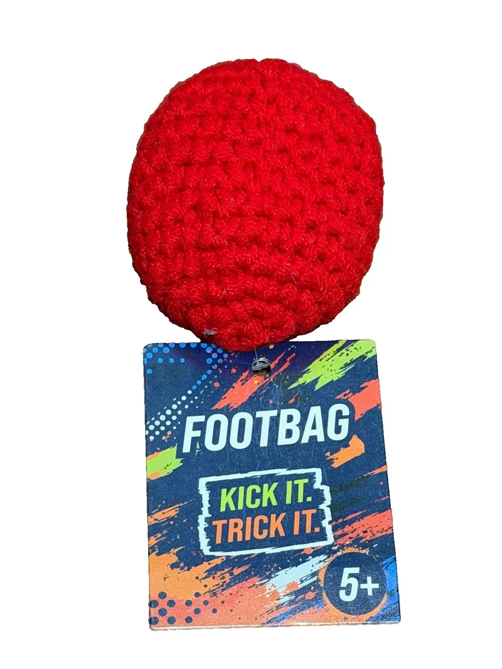 🔥Crochet Footbag Kickbag Hacky Sack BNWT🔥